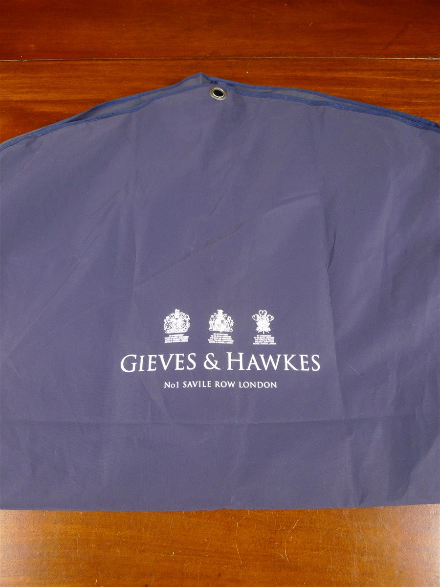 25/0951 gieves & hawkes savile row bespoke blue suit carrier bag