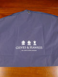 25/0951 gieves & hawkes savile row bespoke blue suit carrier bag