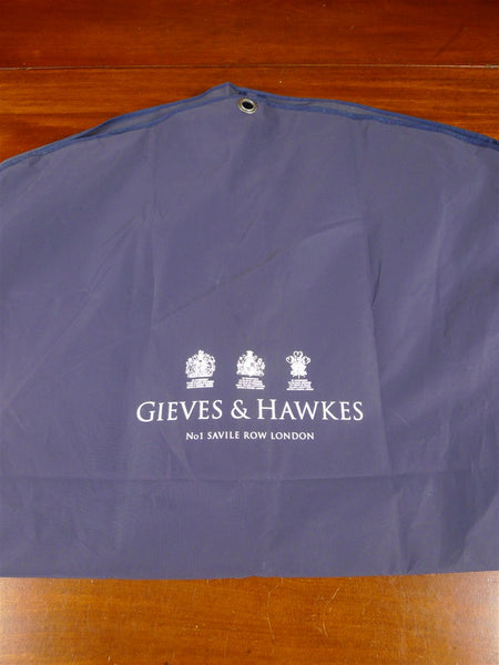 25/0951 gieves & hawkes savile row bespoke blue suit carrier bag