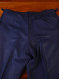 25/0894 welsh & jefferies 2001 savile row bespoke navy blue d/b worsted suit 40 short