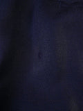 25/0894 welsh & jefferies 2001 savile row bespoke navy blue d/b worsted suit 40 short