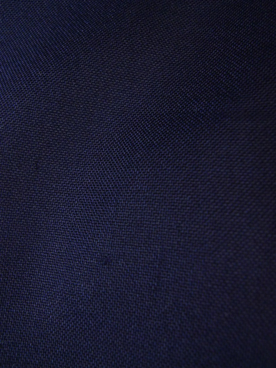 25/0894 welsh & jefferies 2001 savile row bespoke navy blue d/b worsted suit 40 short