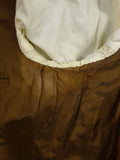 25/0887 immaculate ward & kruger 1993 savile row bespoke brown / red wp check tweed suit 42 regular to long