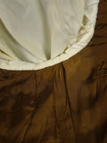 25/0887 immaculate ward & kruger 1993 savile row bespoke brown / red wp check tweed suit 42 regular to long
