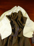 25/0887 immaculate ward & kruger 1993 savile row bespoke brown / red wp check tweed suit 42 regular to long