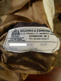 25/0884 immaculate 1978 savile row bespoke brown wp check 3-piece tweed suit 39 regular