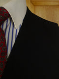 25/0925 vintage 1960 savile row bespoke black worsted morning waistcoat 39 regular