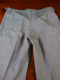 25/0898 immaculate ward & kruger 1990 savile row bespoke grey prince of wales check worsted d/b suit 40 regular to long