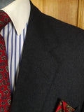 25/0896 immaculate ward & kruger 1990 savile row bespoke grey worsted twill suit 40 regular to long