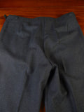 25/0896 immaculate ward & kruger 1990 savile row bespoke grey worsted twill suit 40 regular to long