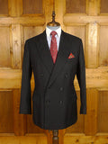 25/0895 immaculate ward & kruger 1990 savile row bespoke grey worsted twill d/b suit 40 regular to long