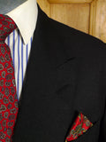 25/0895 immaculate ward & kruger 1990 savile row bespoke grey worsted twill d/b suit 40 regular to long