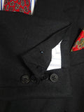 25/0895 immaculate ward & kruger 1990 savile row bespoke grey worsted twill d/b suit 40 regular to long