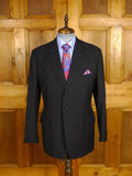 25/0899 ward & kruger 1988 savile row bespoke charcoal grey worsted suit 40 regular to long