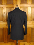 25/0899 ward & kruger 1988 savile row bespoke charcoal grey worsted suit 40 regular to long