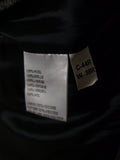 25/0891 immaculate ede & ravenscroft salt & pepper grey wool blazer w/ ghillie collar 44 regular to long