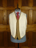 25/0883 immaculate 1991 ward & kruger savile row bespoke green wp check tweed waistcoat & shooting breeks 39-40 long