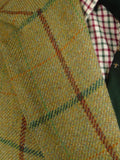25/0916 superb vintage campbell's of beauly heavyweight green wp check tweed shooting suit 43 regular