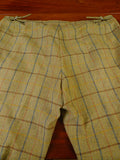 25/0909 vintage campbell's of beauly heavyweight green wp check tweed shooting breeks 48