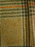 25/0919 fabulous vintage british green wp check tweed shooting coat suit 44-45 regular
