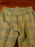 25/0919 fabulous vintage british green wp check tweed shooting coat suit 44-45 regular