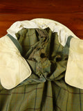 25/0907 immaculate campbell's of beauly heavyweight green wp check tweed shooting breeks 38-42