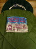 25/0920 fabulous vintage british green wp check tweed shooting coat suit 48 regular
