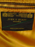 25/0914 near immaculate john g hardy gun check tweed sports jacket 40 regular