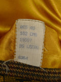 25/0914 near immaculate john g hardy gun check tweed sports jacket 40 regular
