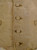 25/0924 remarkable antique silk court waistcoat very rare 38