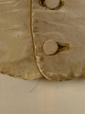 25/0924 remarkable antique silk court waistcoat very rare 38