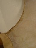 25/0924 remarkable antique silk court waistcoat very rare 38