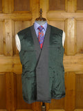 25/0929 immaculate vintage hayward savile row bespoke grey worsted d/b suit 45-46 short