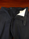 25/0928 immaculate vintage hayward savile row bespoke charcoal grey worsted d/b suit 43 short