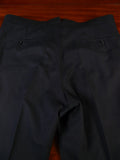 25/0928 immaculate vintage hayward savile row bespoke charcoal grey worsted d/b suit 43 short