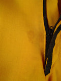 25/0941 wonderful vintage cyrilcastle savile row bespoke yellow gold mohair trouser w/ paisley linings 36-40