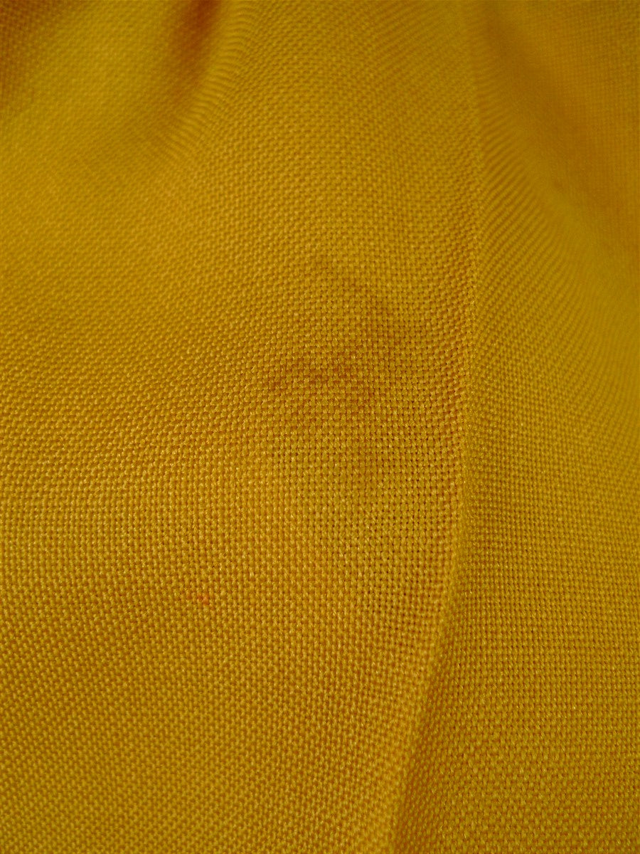 25/0941 wonderful vintage cyrilcastle savile row bespoke yellow gold mohair trouser w/ paisley linings 36-40