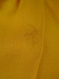 25/0941 wonderful vintage cyrilcastle savile row bespoke yellow gold mohair trouser w/ paisley linings 36-40