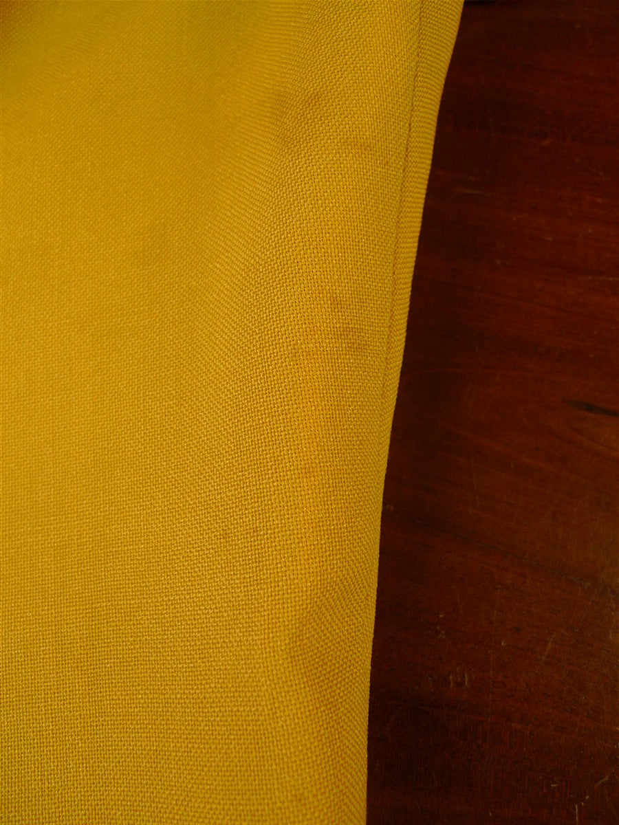 25/0941 wonderful vintage cyrilcastle savile row bespoke yellow gold mohair trouser w/ paisley linings 36-40