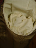 25/0979 beautiful vintage 1980 henry poole savile row bespoke green / amber wp check 3-piece tweed suit 39 regular