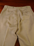 25/0947 vintage wool & cotton mix beige cavalry twill country trouser 34