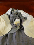 25/0978 vintage 1988 henry poole savile row bespoke grey / blue prince of wales check worsted suit 39 regular to long