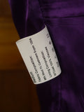 25/0961 immaculate crombie grey wool & cashmere waistcoat w/ purple lining 39-40