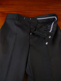 25/0972 immaculate british besoke tailor black herringbone wool morning suit 39 short