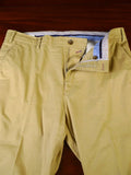 25/0945 immaculate cordings of piccadilly stone cotton chino trouser 38