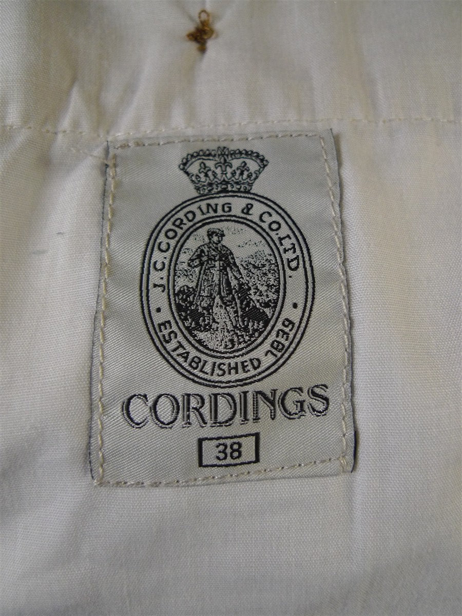 25/0945 immaculate cordings of piccadilly stone cotton chino trouser 38