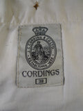 25/0945 immaculate cordings of piccadilly stone cotton chino trouser 38