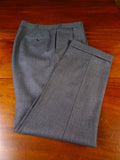 25/0985 immaculate meyer & mortimer 2018 savile row bespoke grey birds-eye weave trouser 39