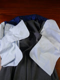 25/0985 immaculate meyer & mortimer 2018 savile row bespoke grey birds-eye weave trouser 39
