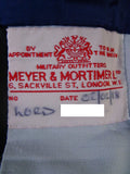 25/0985 immaculate meyer & mortimer 2018 savile row bespoke grey birds-eye weave trouser 39